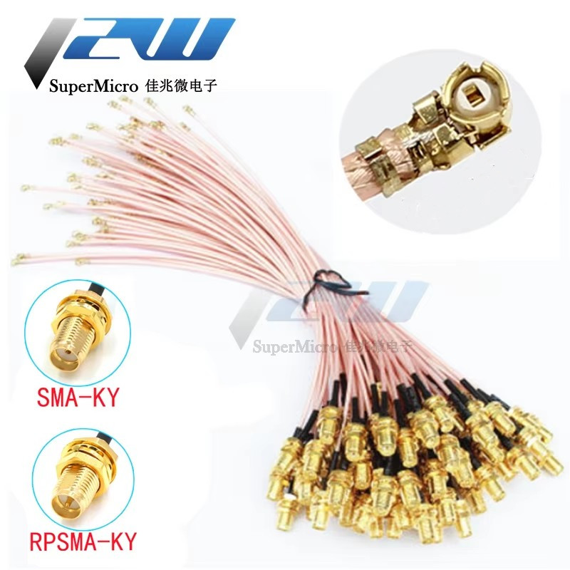 Ipex Connector - RF U.FL/IPX IPX1 UFL to RP-SMA-KY,