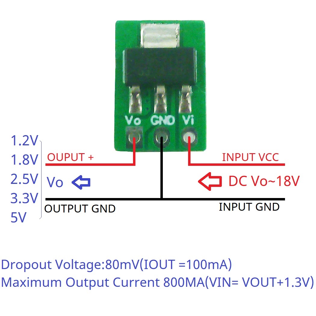 Esp32 Step Down Buck - For Arduiuo ESP32 Tiny Out 1A