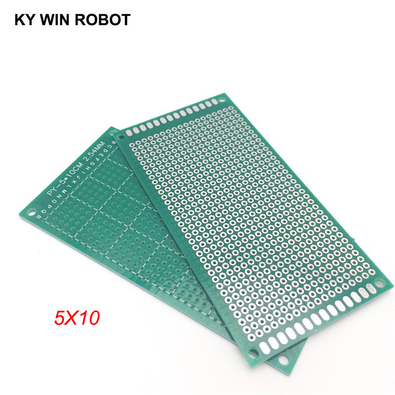Pcb Prototyping Board - 1pcs 5x10cm 50x100 mm Single Side