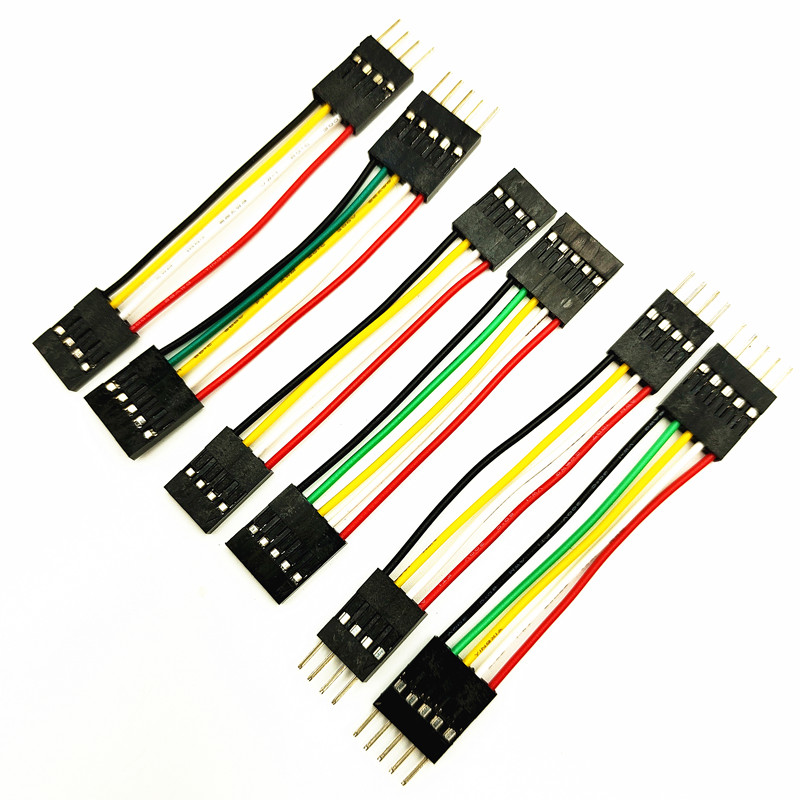 Jumper Wire Kit - 10pcs 5cm Breadboard Dupont Cable For