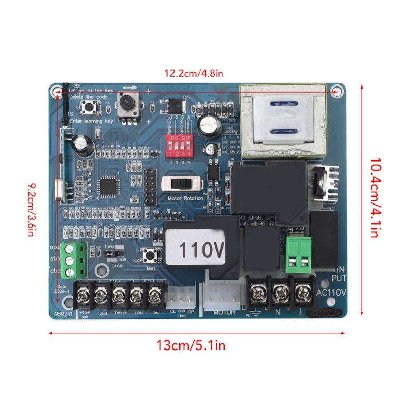 Proto Board - Remote control sliding door opening machine
