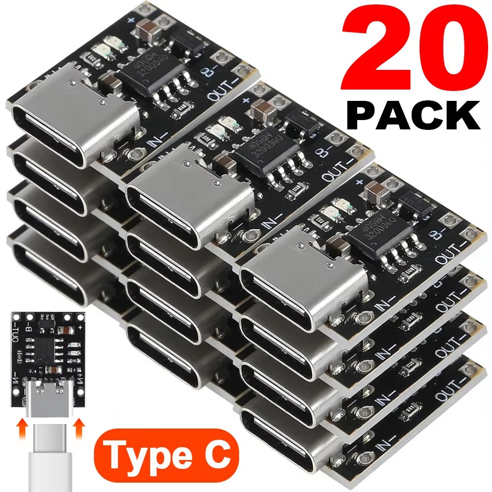 Usb C Cable - 1-20Pcs TP4056 3.7V Lithium Battery Charging