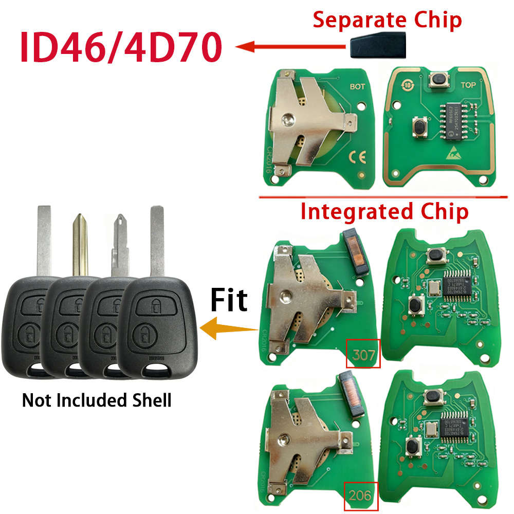 4D70 / ID46 Chip PCB 433Mhz Fo - Proto Board 评论和价格