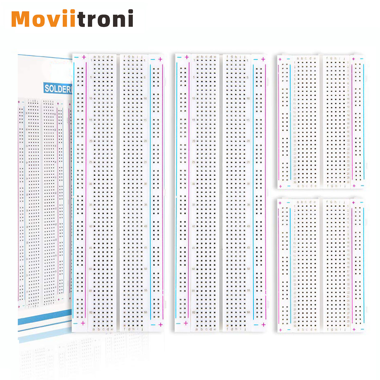 4pcs 400/830 Points Breadboard - Breadboard 400 Point 评论和价格