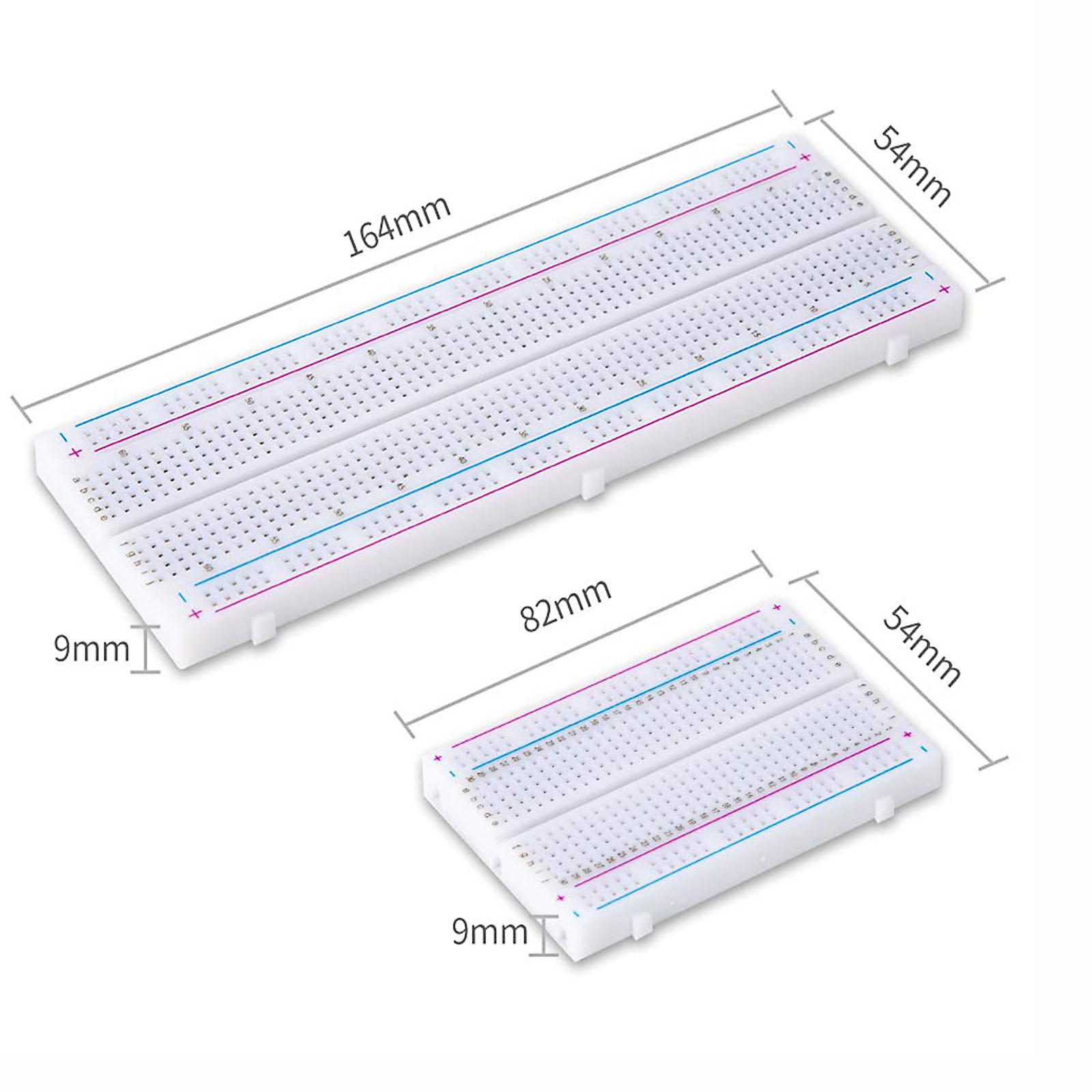 4pcs 400/830 Points Breadboard - Breadboard 400 Point 评论和价格