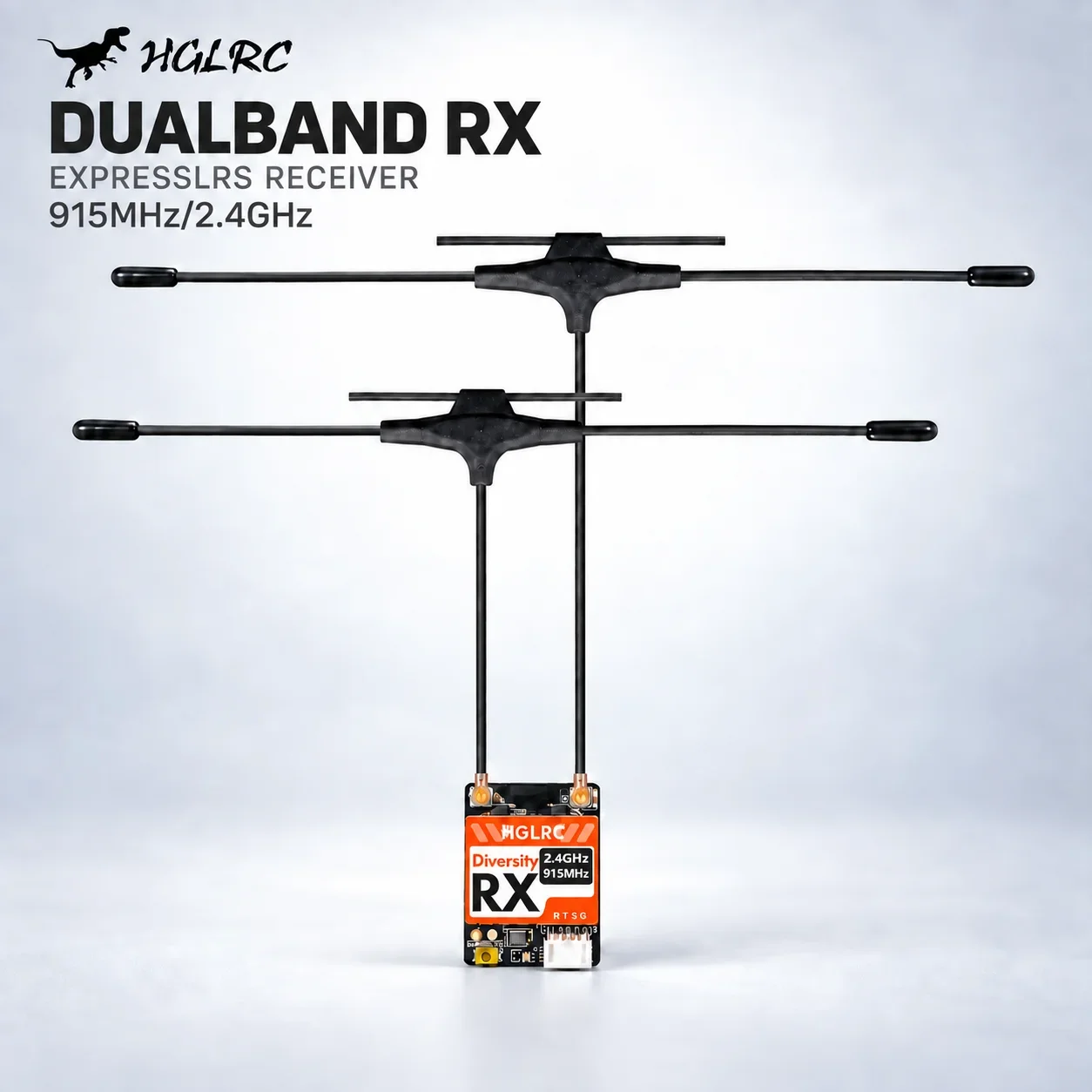 HGLRC Dualband RX ExpressLRS R - Antenna 2.4Ghz 评论和价格