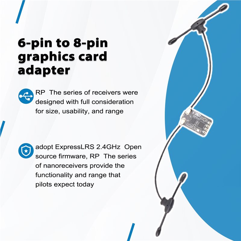 BEDW-RP3 Dual Antenna Receiver - Antenna 2.4Ghz 评论和价格