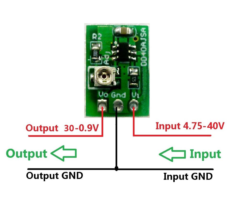 DD40AJSB 5W Mini DC Step Down  - Ams1117 Module 评论和价格