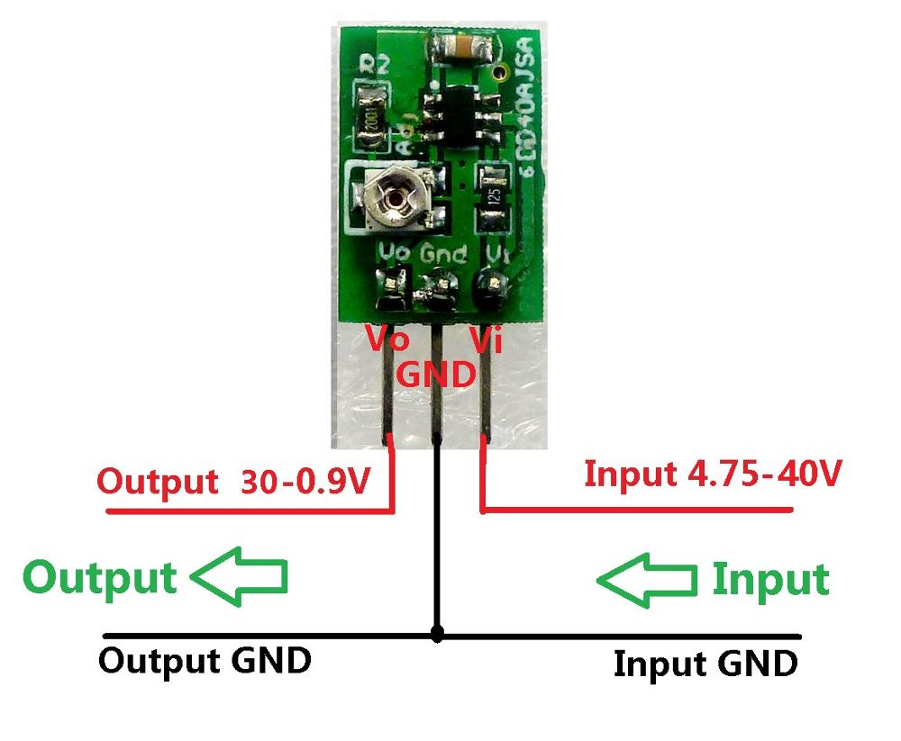 DD40AJSB 5W Mini DC Step Down  - Ams1117 Module 评论和价格