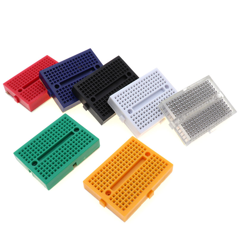 1PCS SYB-170 Mini Solderless P - Breadboard 400 Point 评论和价格