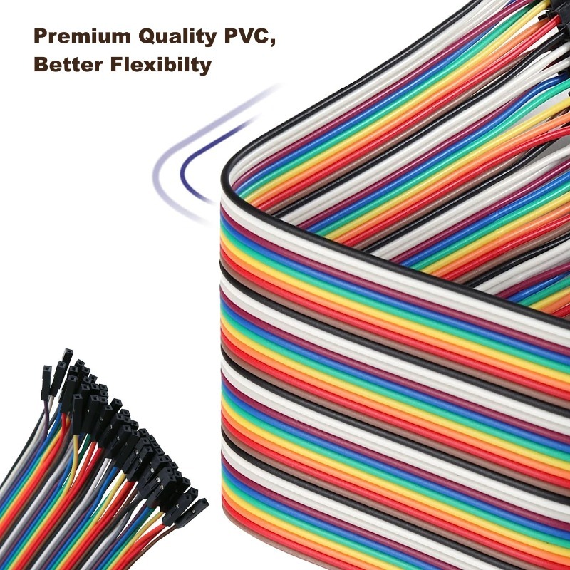 40Pin Dupont Cable Ribbon Jump - Jumper Wire Kit 评论和价格
