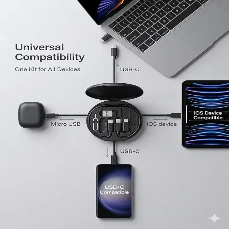 60W Fast Charging Cable Kit, B - Micro Usb Cable 评论和价格