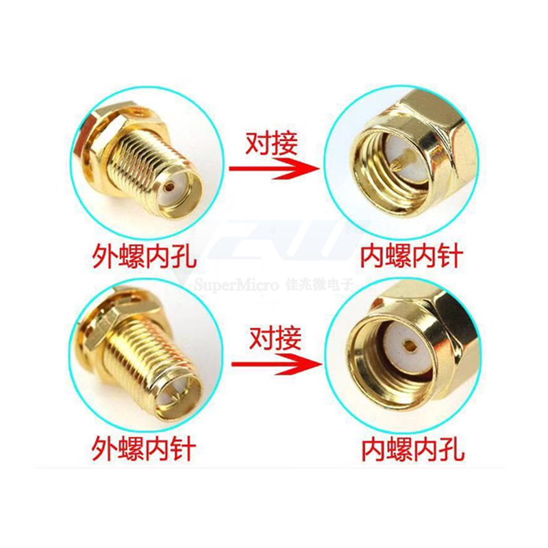 RF U.FL/IPX IPX1 UFL to RP-SMA - Ipex Connector 评论和价格