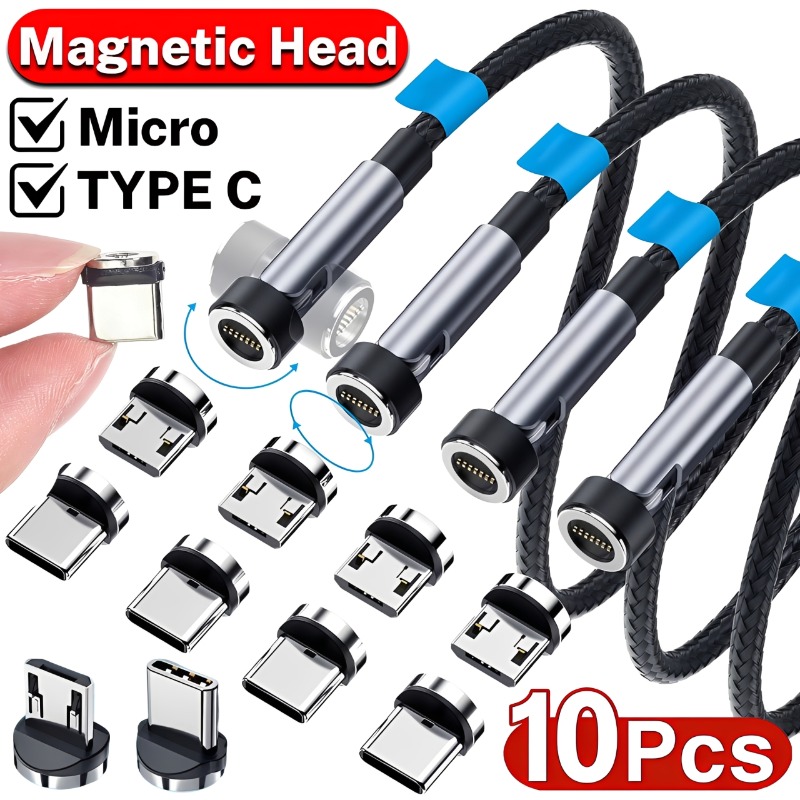10/1PCS Magnetic Micro USB/Typ - Micro Usb Cable 评论和价格