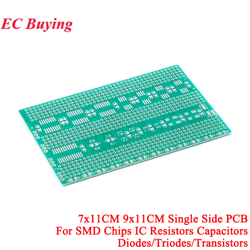 7x11cm 9x11CM Single Side SMD  - Pcb Prototyping Board 评论和价格