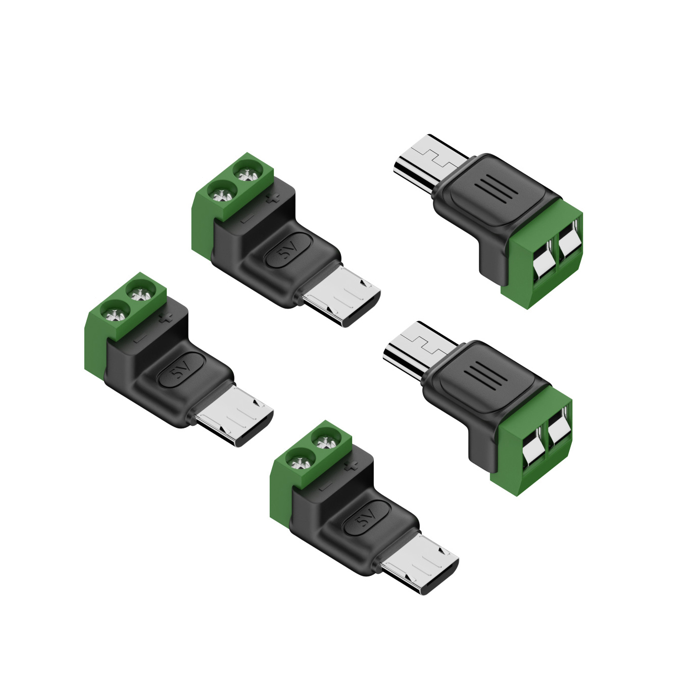 5PCS 2-Pin Screw Terminal to M - Screw Terminal Block 评论和价格