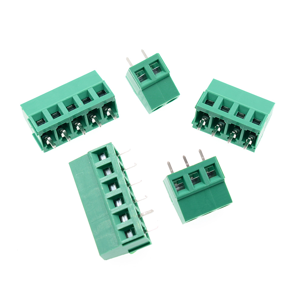 10/50PCS KF128-5.0mm KF128 5.0 - Screw Terminal Block 评论和价格