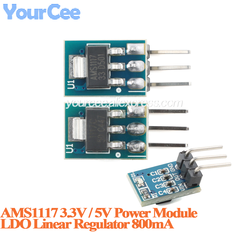 20pcs/1pc AMS1117 3.3V 5V Powe - Ams1117 Module 评论和价格