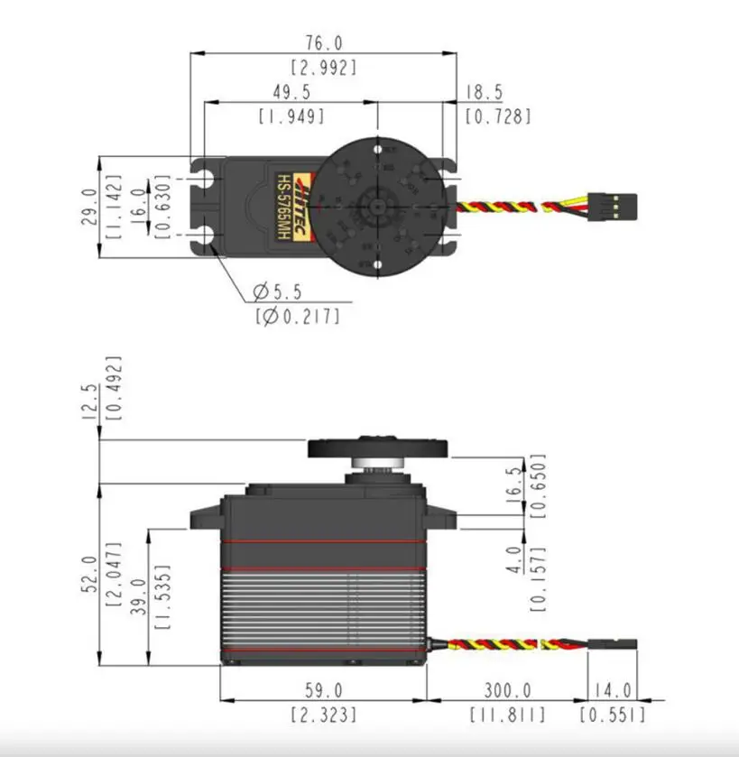 HS-5765MH High Voltage Program - Antenna 2.4Ghz 评论和价格