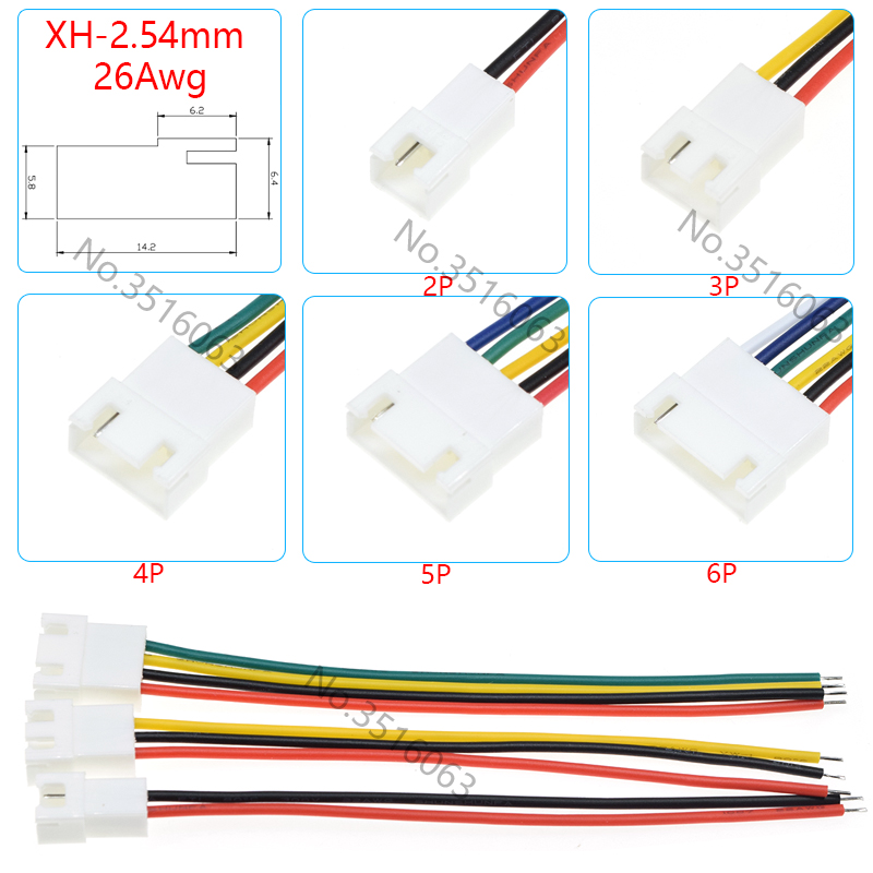 5/10Pcs XH-2.54mm Male/Female  - Jumper Wire Kit 评论和价格