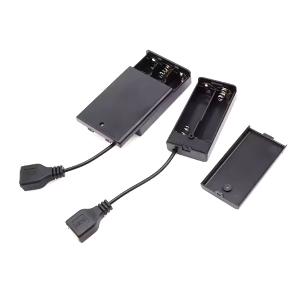 1pcs AA Battery Holder/Box In  - Jumper Wire Kit 评论和价格
