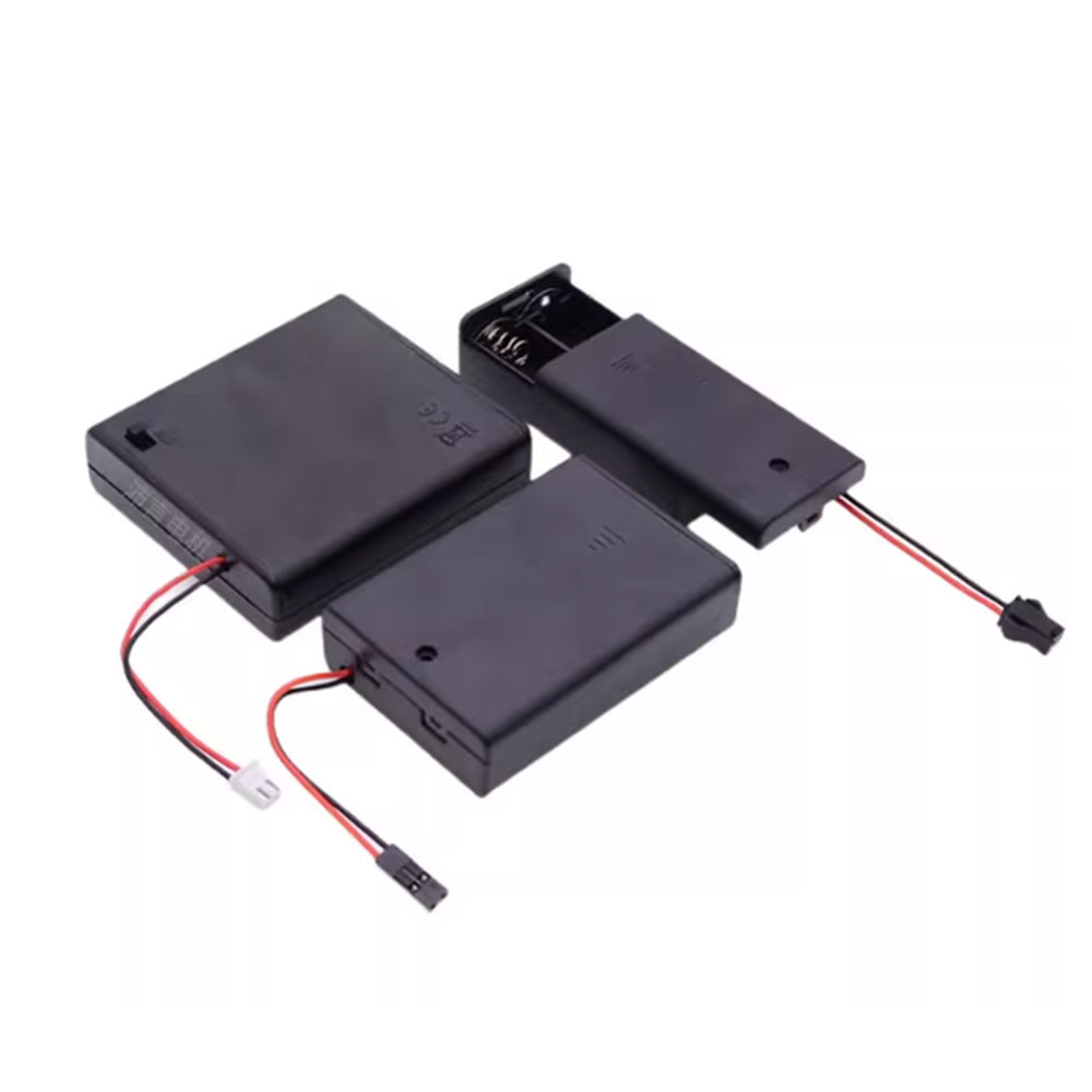 1pcs AA Battery Holder/Box In  - Jumper Wire Kit 评论和价格