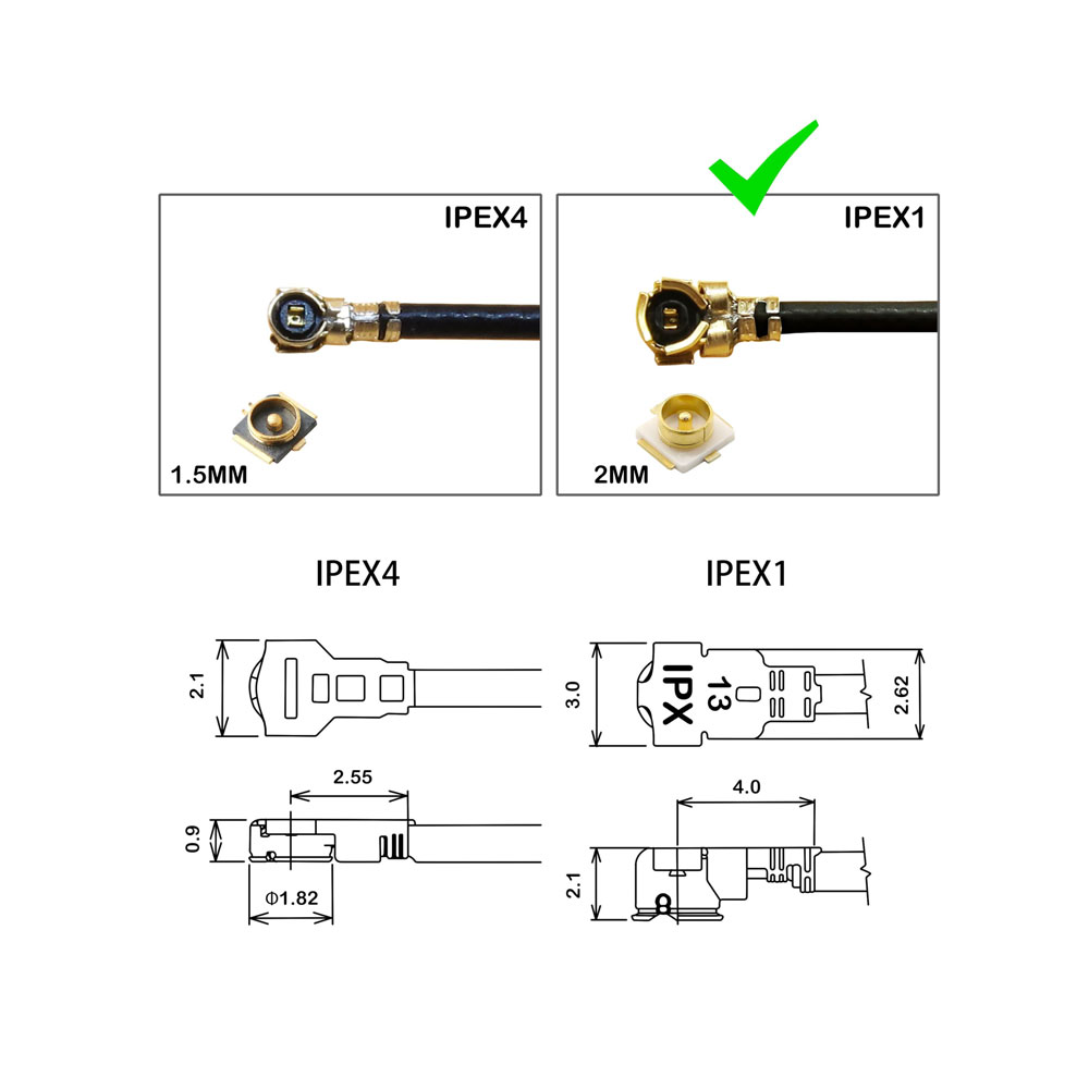 for IPEX U.FL to SMA Female Ca - Ipex Connector 评论和价格