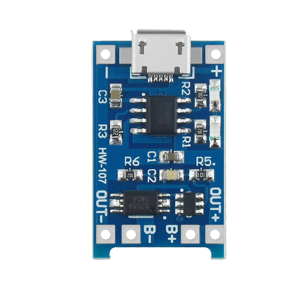 5PCS 5V 1A Micro USB 18650 Lit - Tp4056 Module 评论和价格