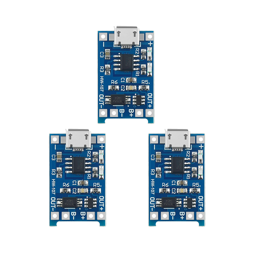 5PCS 5V 1A Micro USB 18650 Lit - Tp4056 Module 评论和价格