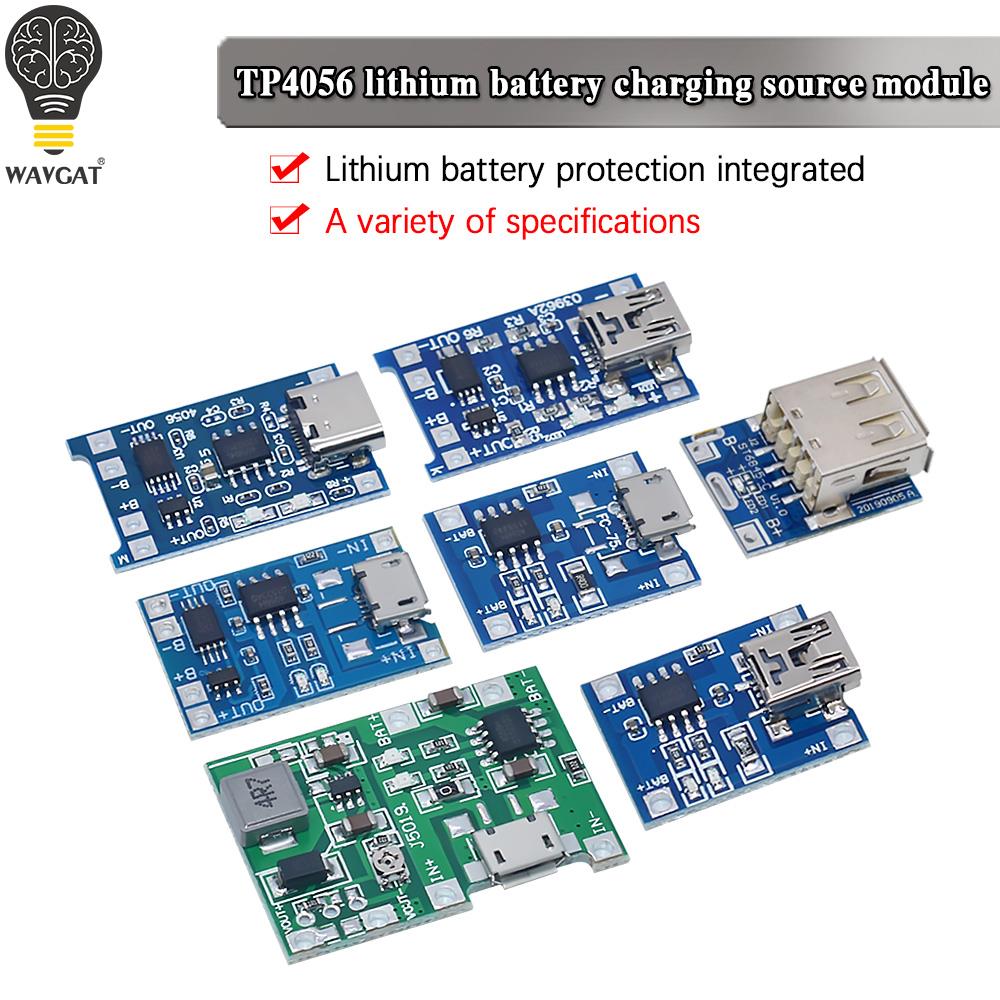 5 pcs Micro USB 5V 1A 18650 TP - Tp4056 Module 评论和价格