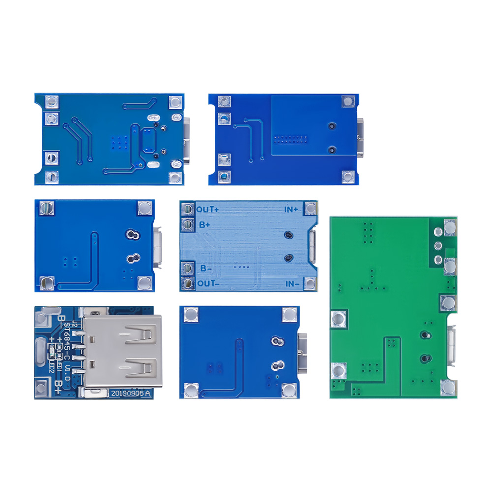 5 pcs Micro USB 5V 1A 18650 TP - Tp4056 Module 评论和价格