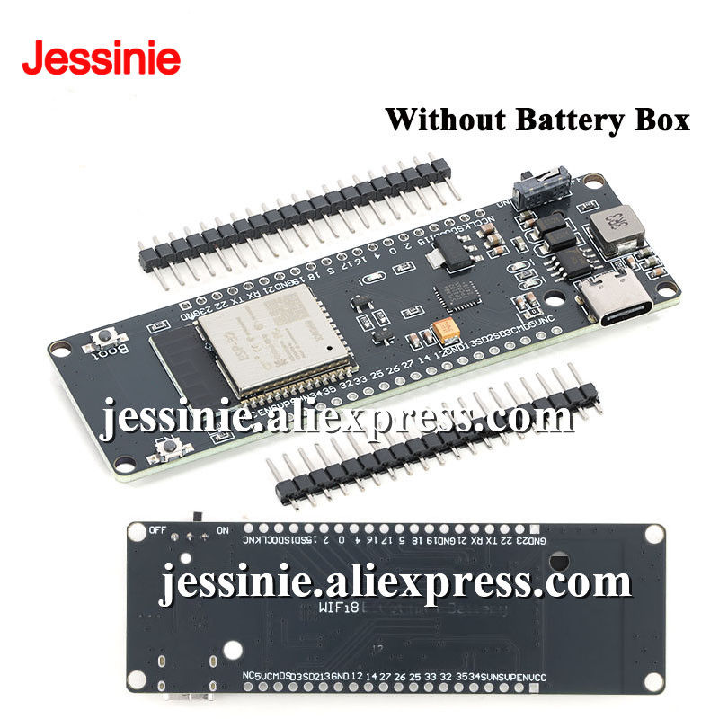 ESP32 Development Board with W - Esp32 Battery Holder Lipo 评论和价格