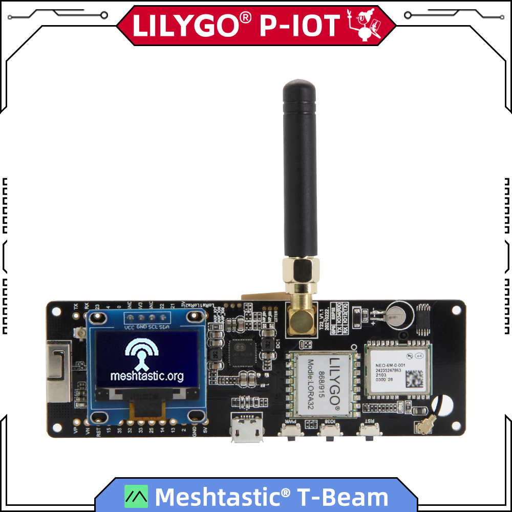 LILYGO® TTGO Meshtastic T-Beam - Esp32 Battery Holder Lipo 评论和价格