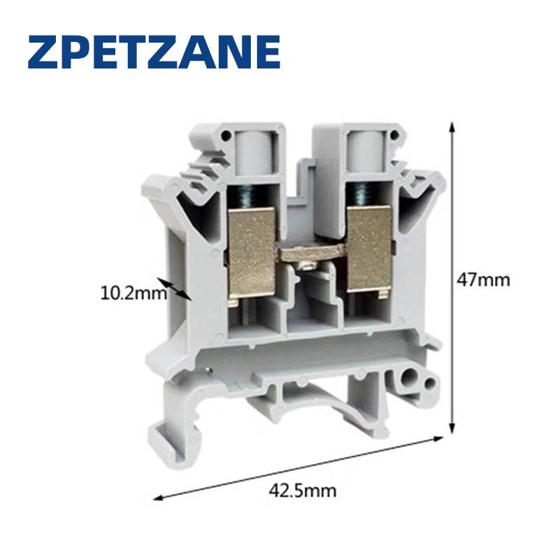 10PCS UK-10N Universal Termina - Screw Terminal Block 评论和价格