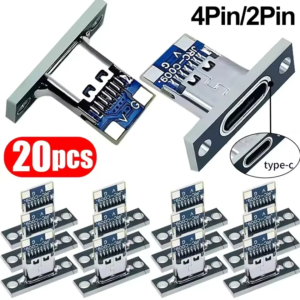 USB 3.1 Type C Socket with Scr - Usb C Cable 评论和价格