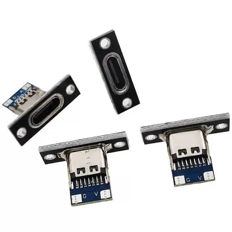 USB 3.1 Type C Socket with Scr - Usb C Cable 评论和价格