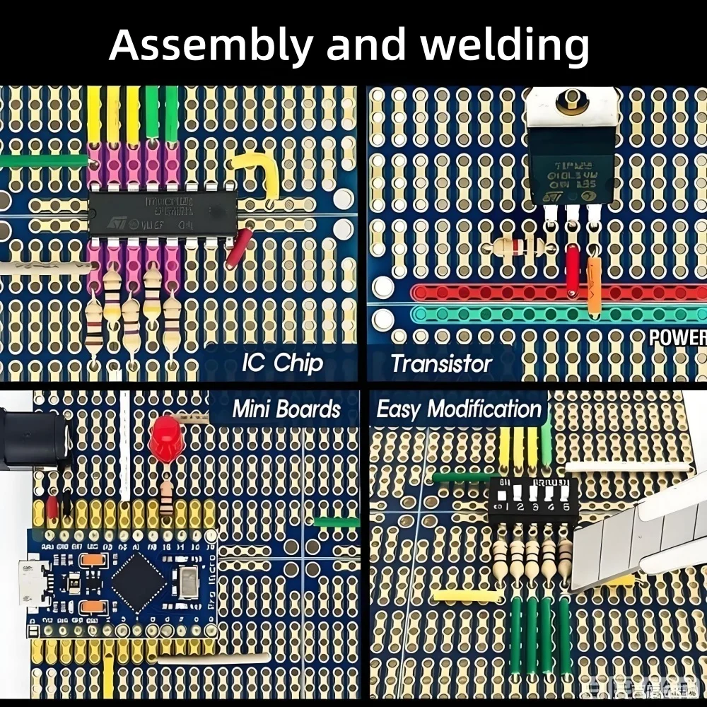 4-in-1 Snap PCB Board 89x97mm  - Perfboard 评论和价格