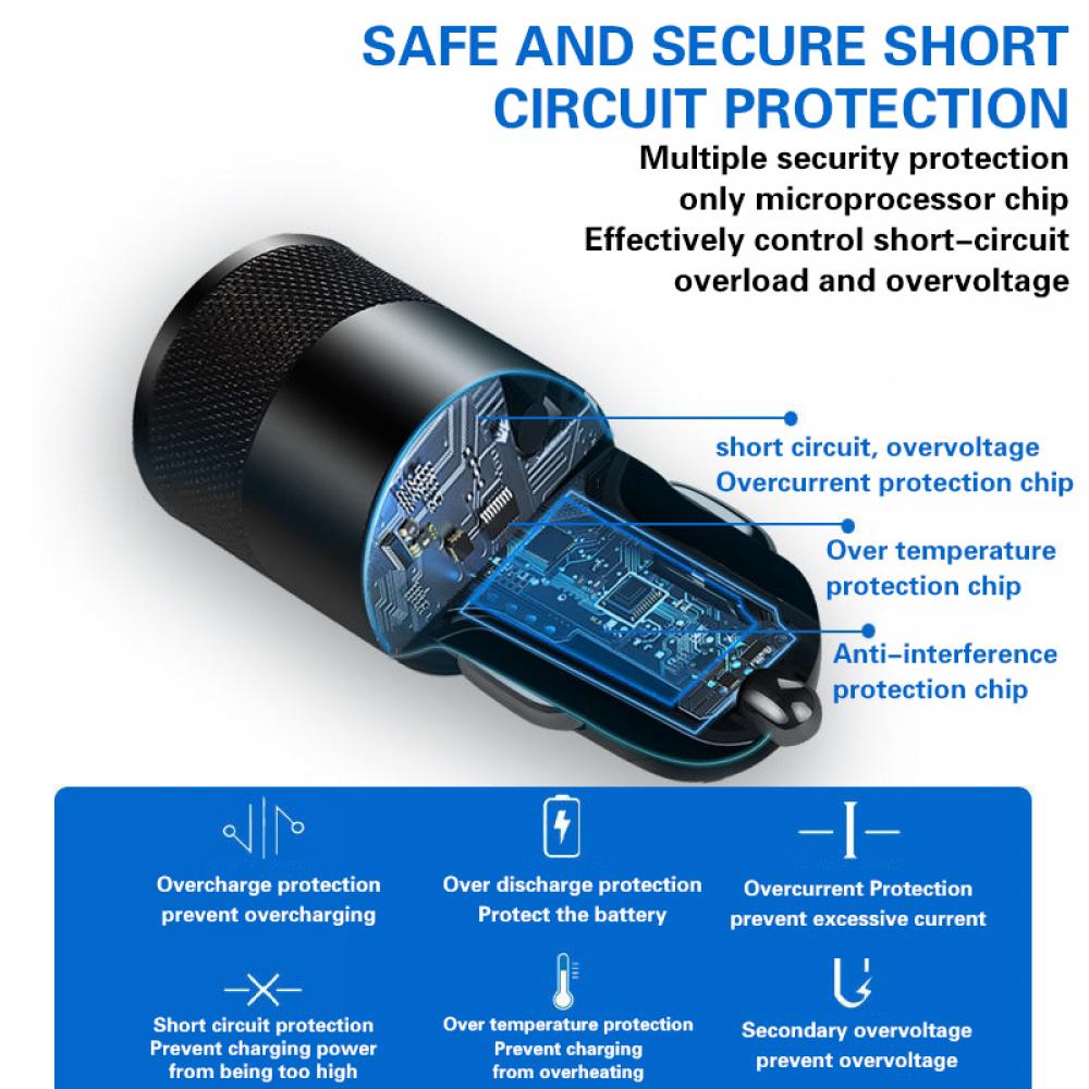 66W USB Car Charger Type C Fas - Usb C Cable 评论和价格