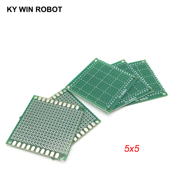 5pcs 5x5cm 50x50 mm Single Sid - Pcb Prototyping Board 评论和价格