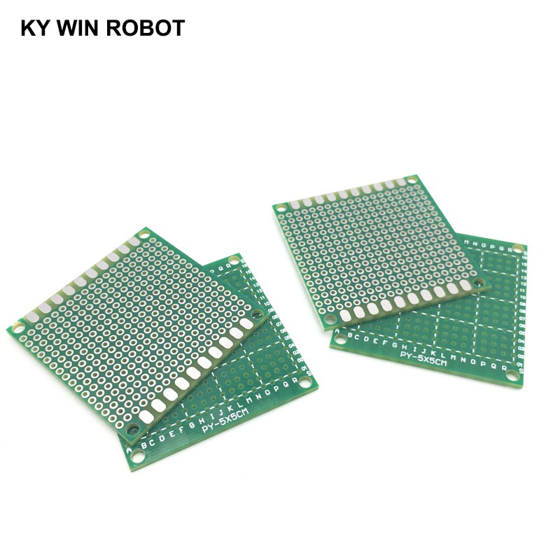5pcs 5x5cm 50x50 mm Single Sid - Pcb Prototyping Board 评论和价格