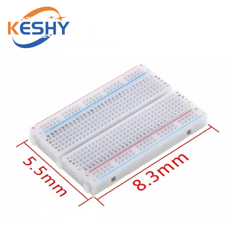 400 Tie Points Solderless PCB  - Breadboard 400 Point 评论和价格