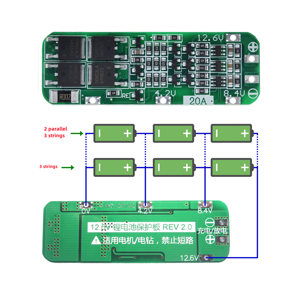 3S 20A Li-ion Lithium Battery  - Li Ion Charger Module 评论和价格
