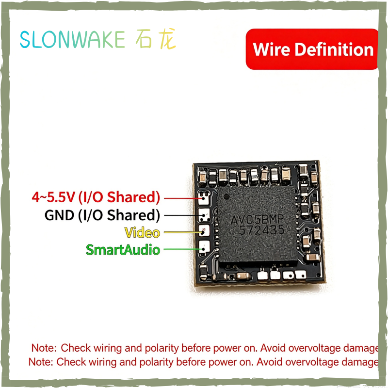 SLONWAKE 5.8G 25mW Tiny VTX 48 - Ipex Connector 评论和价格