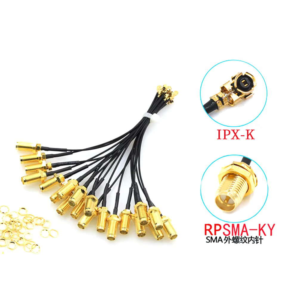 5Pcs RP-SMA Female to U.FL IPX - Ipex Connector 评论和价格