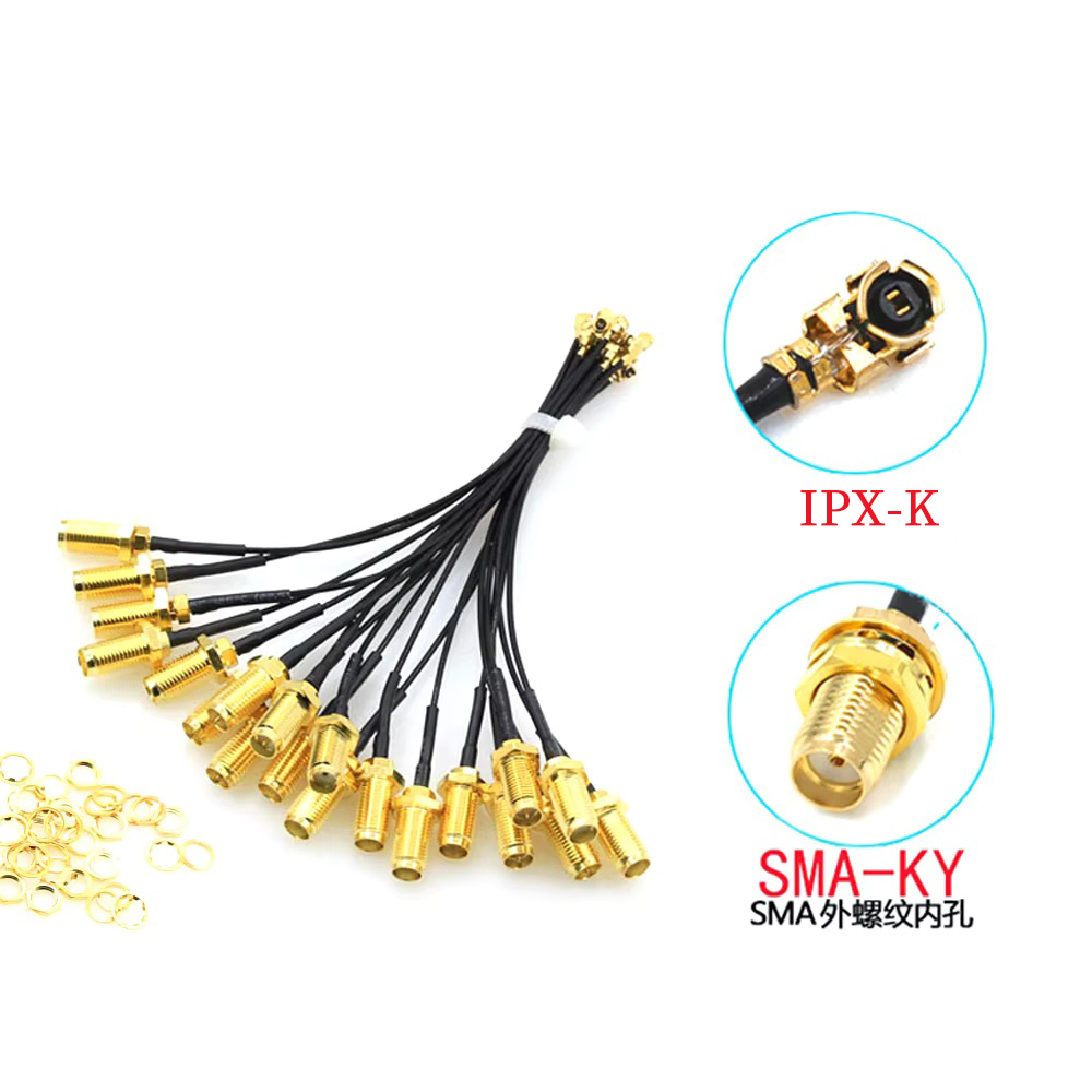 5Pcs RP-SMA Female to U.FL IPX - Ipex Connector 评论和价格
