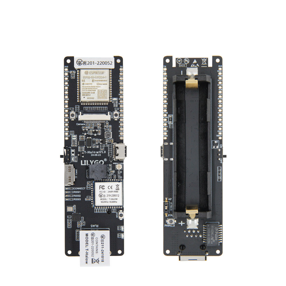 LILYGO T-Halow ESP32-S3 Develo - Esp32 Battery Holder Lipo 评论和价格