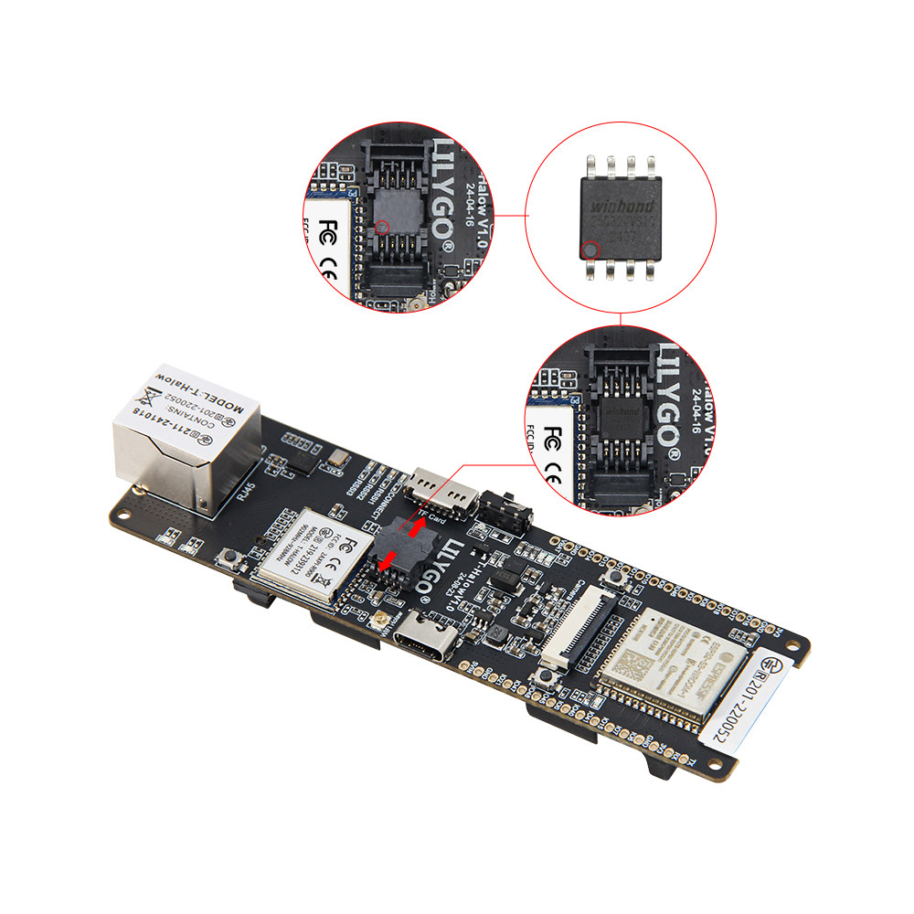 LILYGO T-Halow ESP32-S3 Develo - Esp32 Battery Holder Lipo 评论和价格