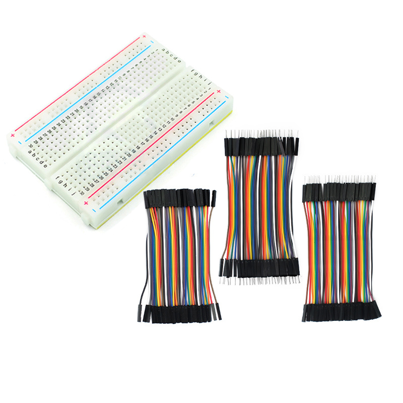 400-Point Breadboard Kit with  - Breadboard 400 Point 评论和价格