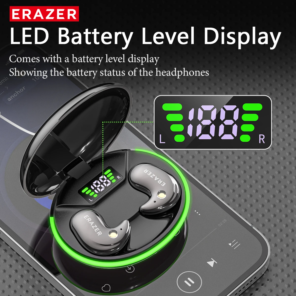 EARZER XF58 In-Ear Bluetooth H - Usb C Cable 评论和价格