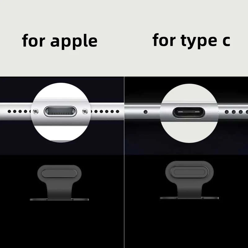 1/4/6Pcs Charging Port Anti-Du - Usb C Cable 评论和价格